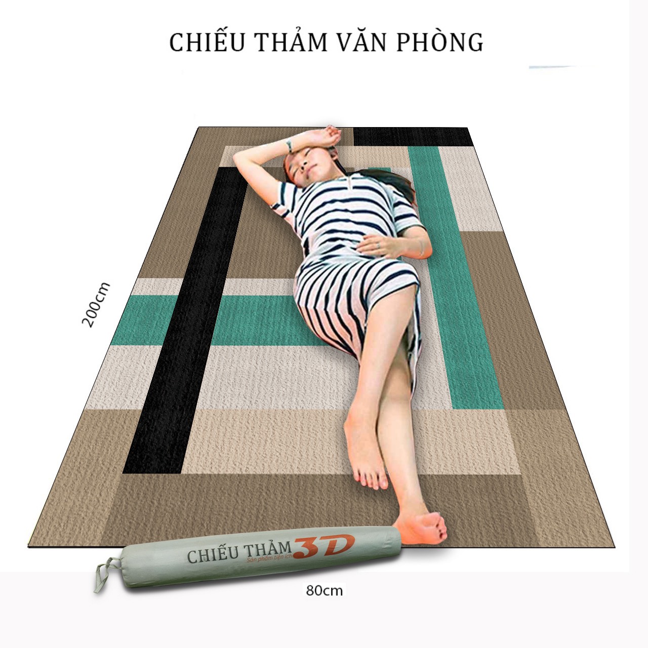 Chiếu thảm văn phòng công sở cao cấp  (Giao màu ngẫu nhiên) - Chính hãng