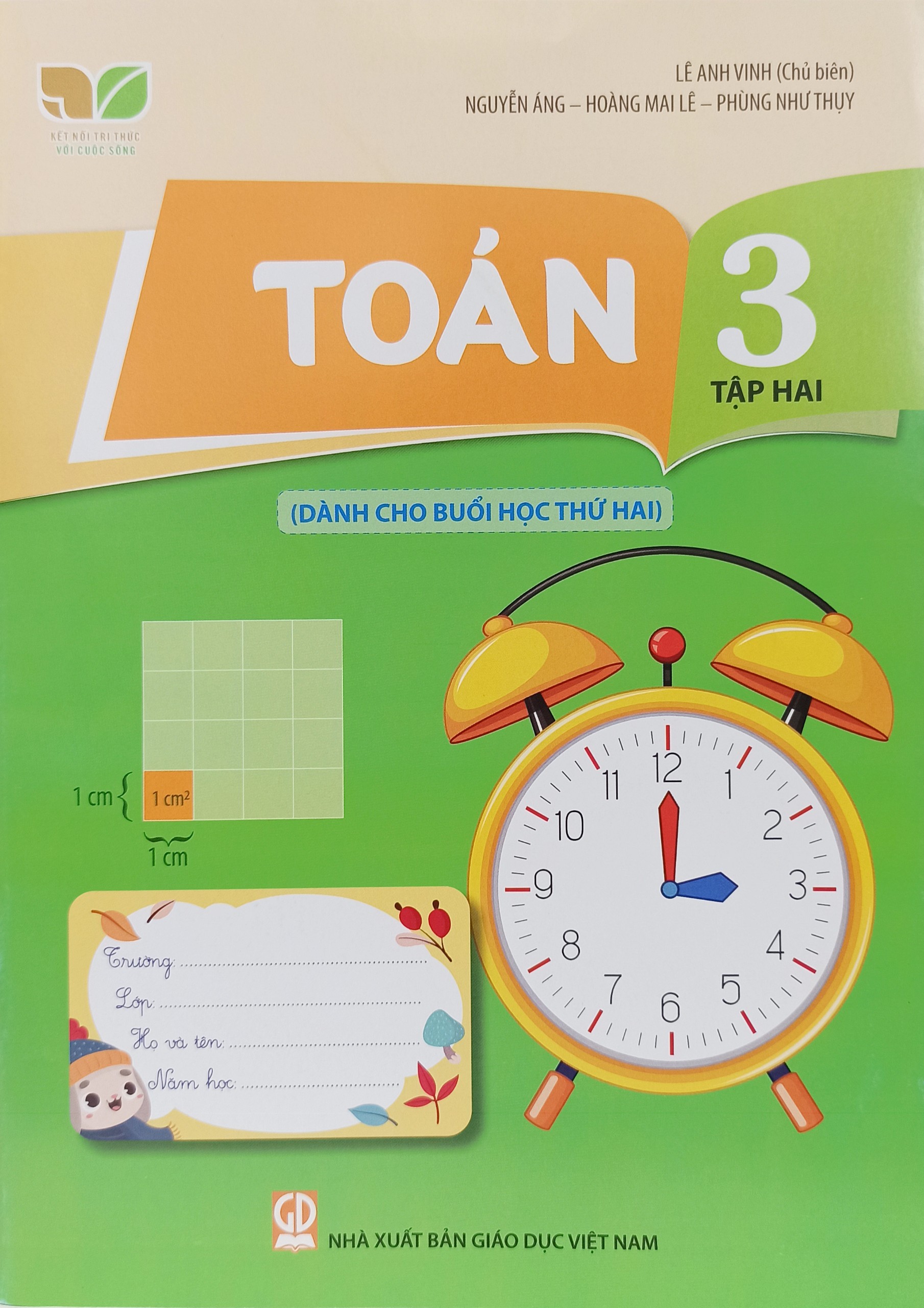 Combo Toán lớp 3 tập 1+2 dành cho buổi học thứ hai
