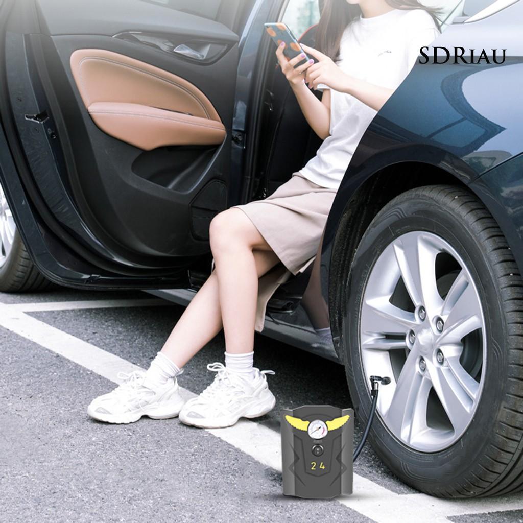 Máy Bơm Bánh Xe Điện Tử Cầm Tay 12v 75w