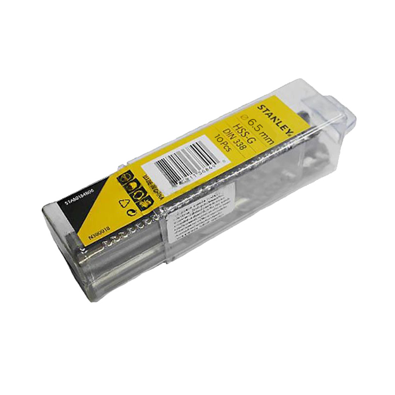 Hộp mũi khoan sắt 6.5 mm Stanley STA50089B10