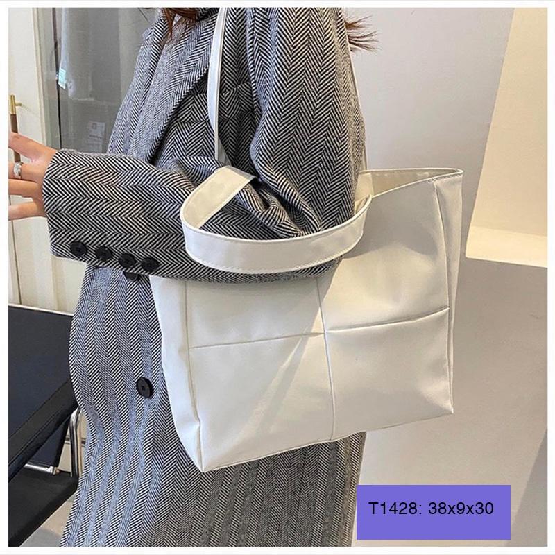 Túi xách tote da nữ đeo chéo vai đi học đi làm đẹp đơn giản phong cách hàn quốc T1429