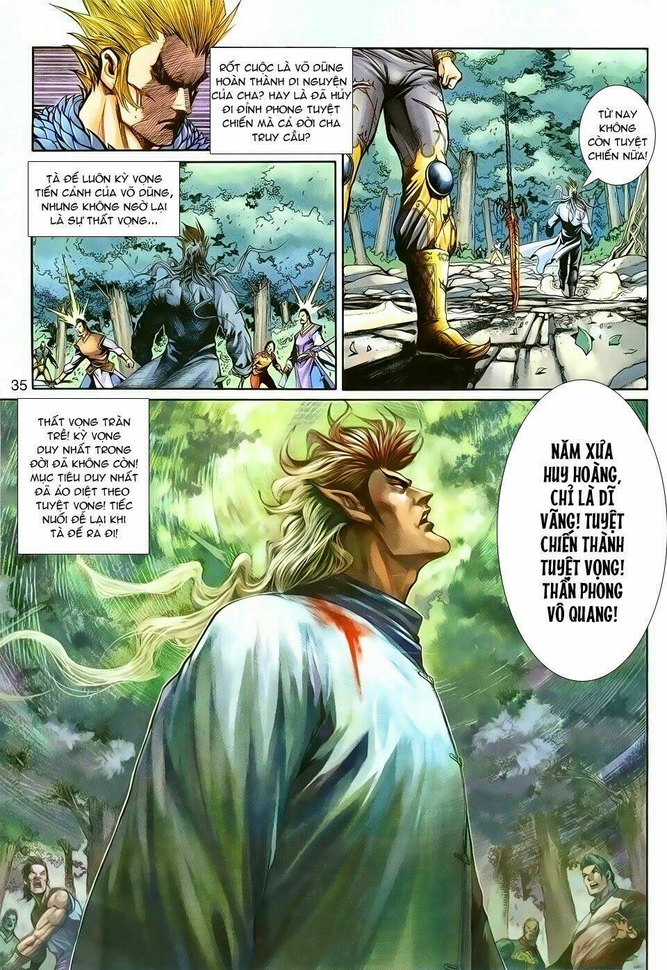 thần binh tiền truyện 1 - đỉnh phong tuyệt chiến chapter 2 34