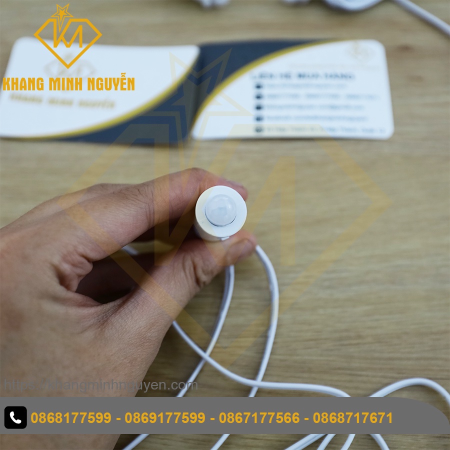 Cảm biến chuyển động 12V khoảng cách 2m - Bộ công tắc cảm biến hồng ngoại cho đèn led 12V