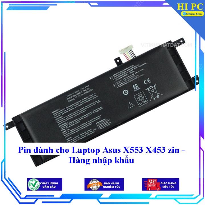 Pin dành cho Laptop Asus X553 X453 - Hàng nhập khẩu