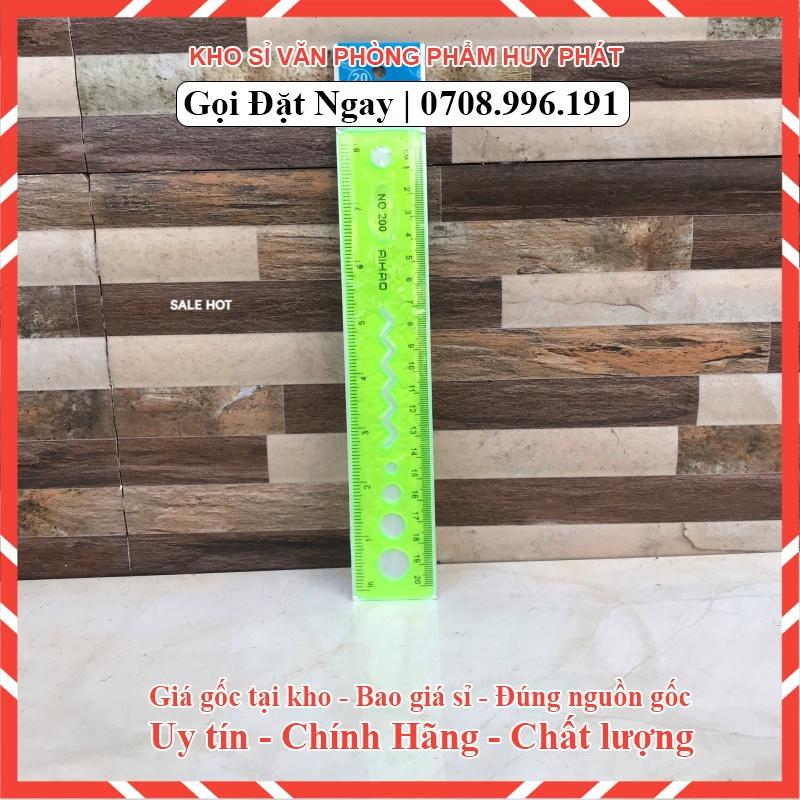 Thước nhựa siêu dẻo nhiều màu 20cm,30CM