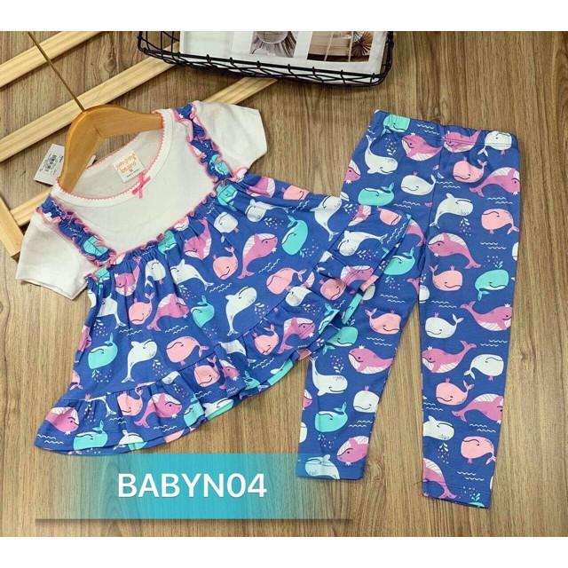 BỘ DÀI BÉ GÁI THUN BORIP