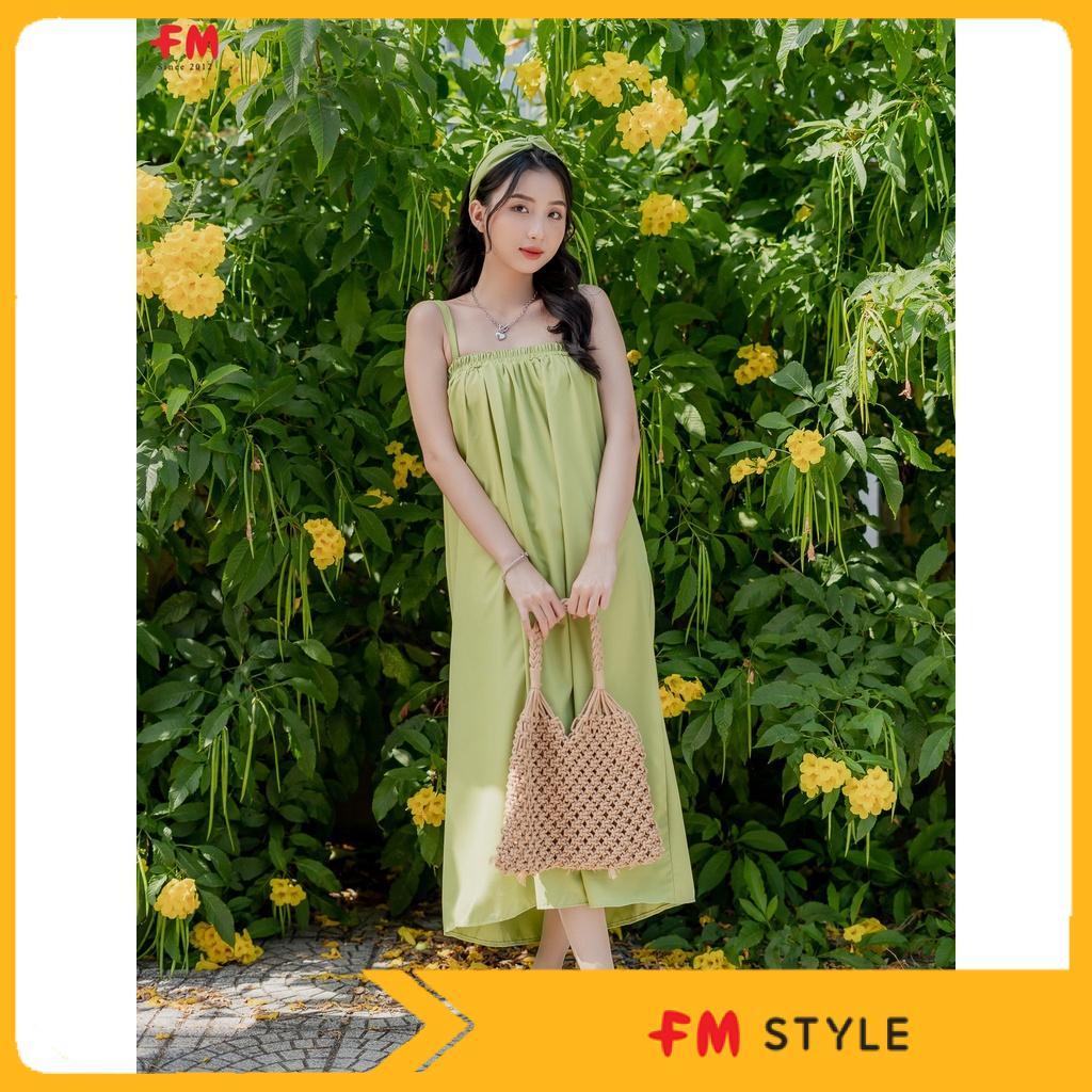 Váy hoa nữ chất siêu xinh FM Style 220318210