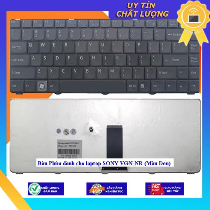 Bàn Phím dùng cho laptop SONY VGN-NR (Màu Đen) - Hàng Nhập Khẩu New Seal