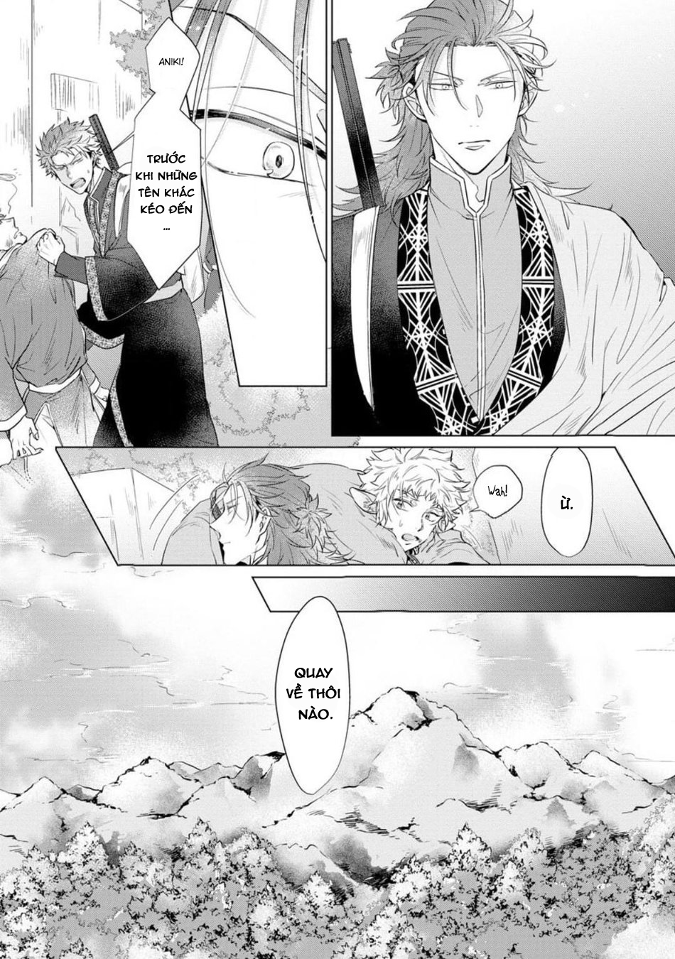 gặp gỡ em, thú nhân màu chàm trắng chapter 5 19