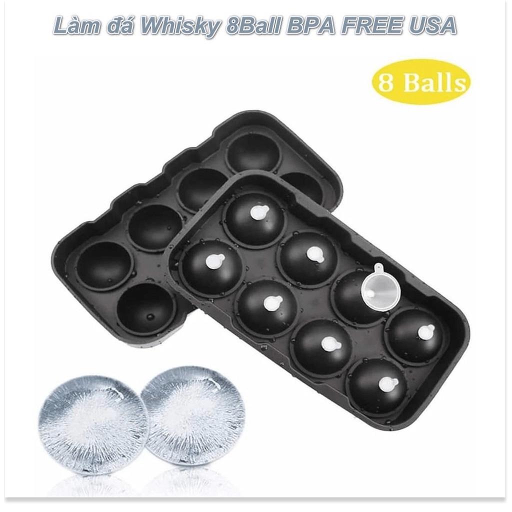 Làm đá Whisky 8 Ball BPA FREE