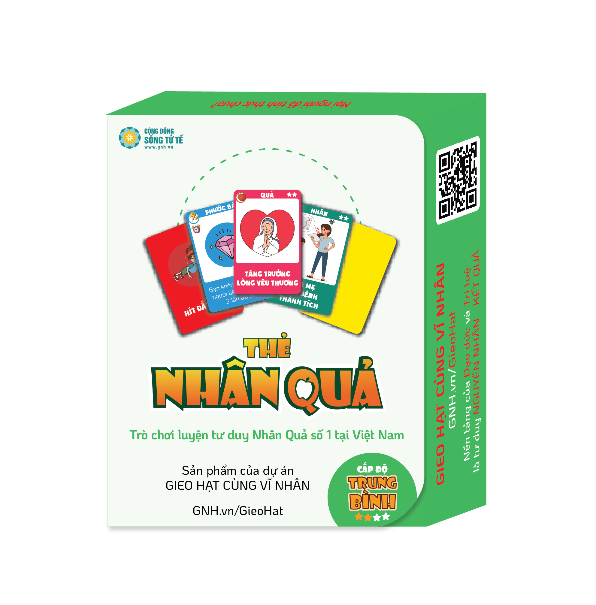 Bộ Thẻ Nhân Quả (Cấp Độ Trung Bình) | Game Tư Duy Nhân Quả Số 1 Tại Việt Nam