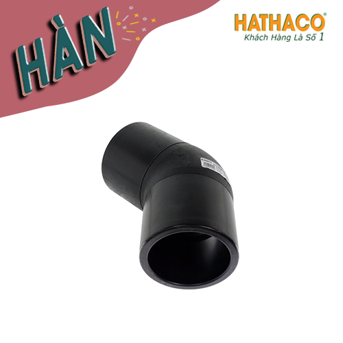 Chếch 22.5 Độ Dùng Cho Ống HDPE 180 Hàn Nối Đầu