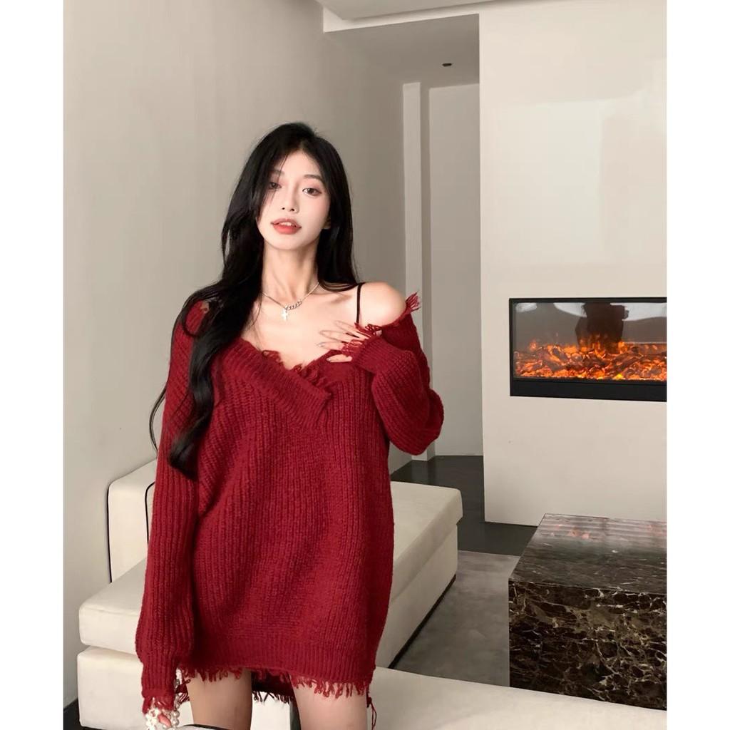 Áo đỏ bảng rộng Wabisabi N2611