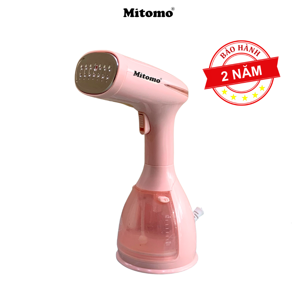 Bàn ủi hơi nước cầm tay Mitomo MW - 801 tích hợp 3 chế độ là hàng cao cấp công suất 1500W - bảo hành 2 năm hàng chính hãng