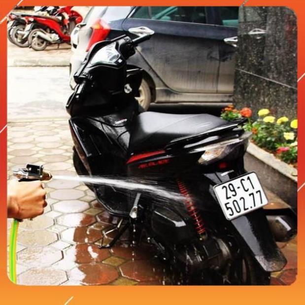 Bộ vòi xịt tăng áp 3 lần rửa xe tưới cây điều chỉnh mức nước tiết kiệm nước đa năng 206400
