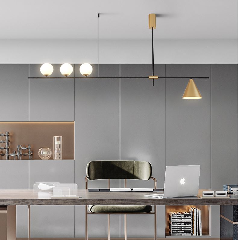Đèn thả PICRI kiểu dáng độc đáo, hiện đại trang trí nội thất cao cấp - kèm bóng LED chuyên dụng.