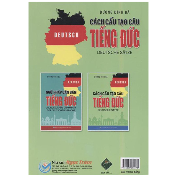 Cách Cấu Tạo Câu Tiếng Đức (Tái bản 2020)