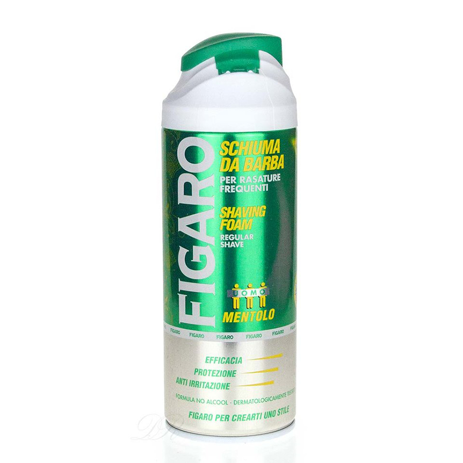 Bọt cạo râu nước hoa Figaro Methol 400ml cao cấp Ý