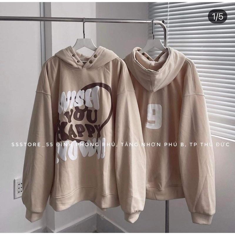 Áo nỉ mũ số 9 cúc bấm TC6