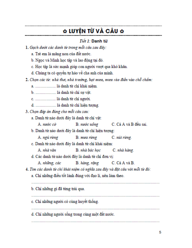Sách - Phát triển và nâng cao tiếng việt 4