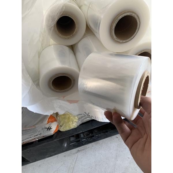 Màng chít pe cuốn bụng cuốn hàng hoá khổ 10cm x 25cm