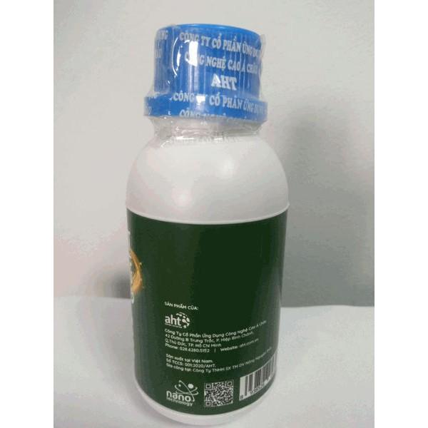 Nano AHT bạc đồng hạn chế vi khuẩn và nấm bệnh cho cây trồng - chai 100ml