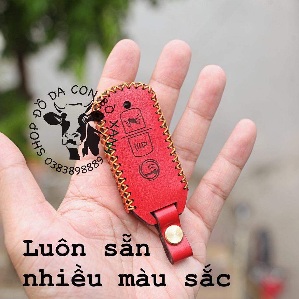 Bao da dành cho Chìa Khóa Honda SH, PCX, SH Mode, Cub 125, Adv handmade da thật