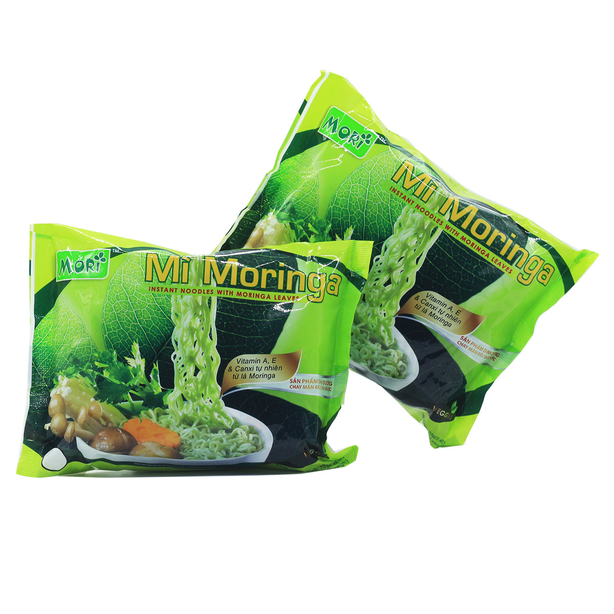 Combo 10 Gói Mì Chùm Ngây Gìau Dinh Dưỡng 70Gr - Mori