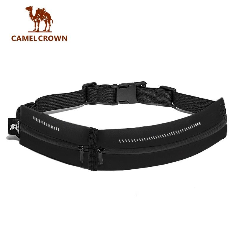 CAMEL CROWN Túi Đựng Điện Thoại Đa Năng Đeo Thắt Lưng Mỏng Nhẹ In Hình Vương Miện Thể Thao Chạy