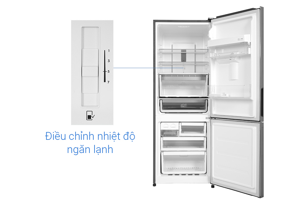 Tủ lạnh Electrolux Inverter 308 Lít EBB3442K-A - Hàng chính hãng - Giao HCM và 1 số tỉnh thành