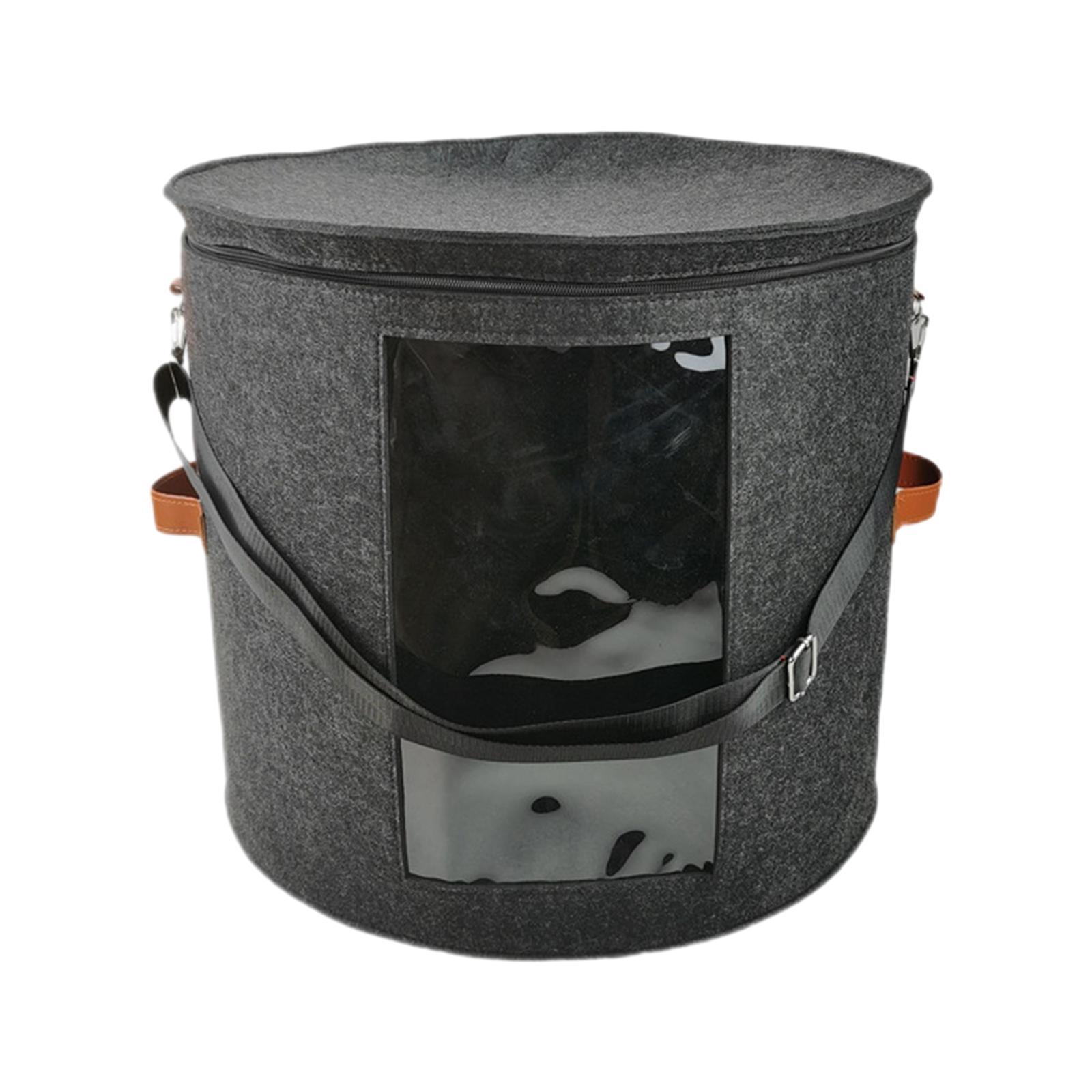 Storage Bucket Folding Hat Storage Organizer for Nursery Office Kitchen