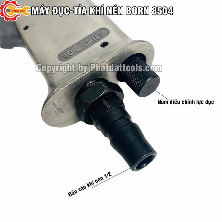 Máy Đục Tỉa Đa Năng Dùng Hơi BORN-8504-Kèm 4 Mũi Đục-Made In Taiwan