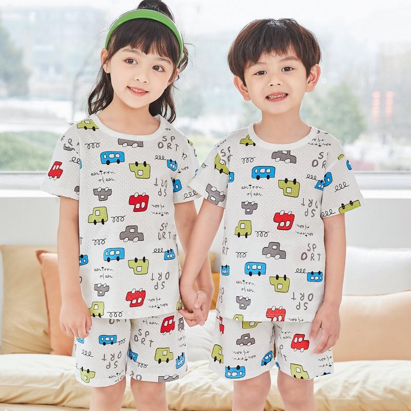  BT5 Size đại 15-42kgBộ thun 100% cotton mùa hè cho bé Thời trang trẻ Em hàng quảng châu