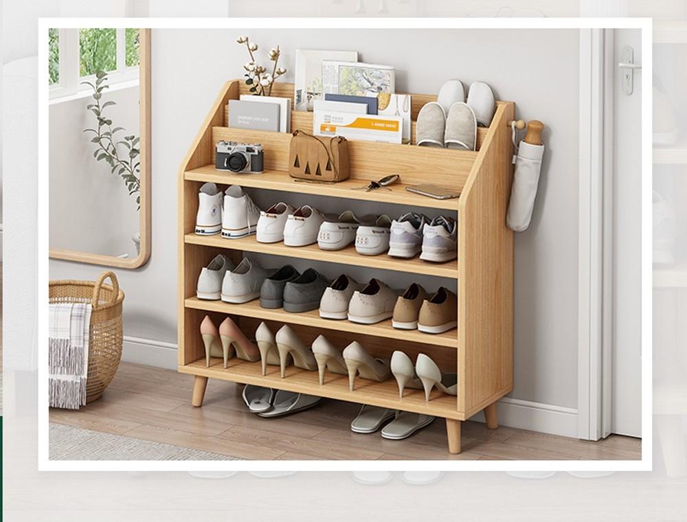 Kệ giày đa năng kết hợp giá sách phong cách Nordic - GP160