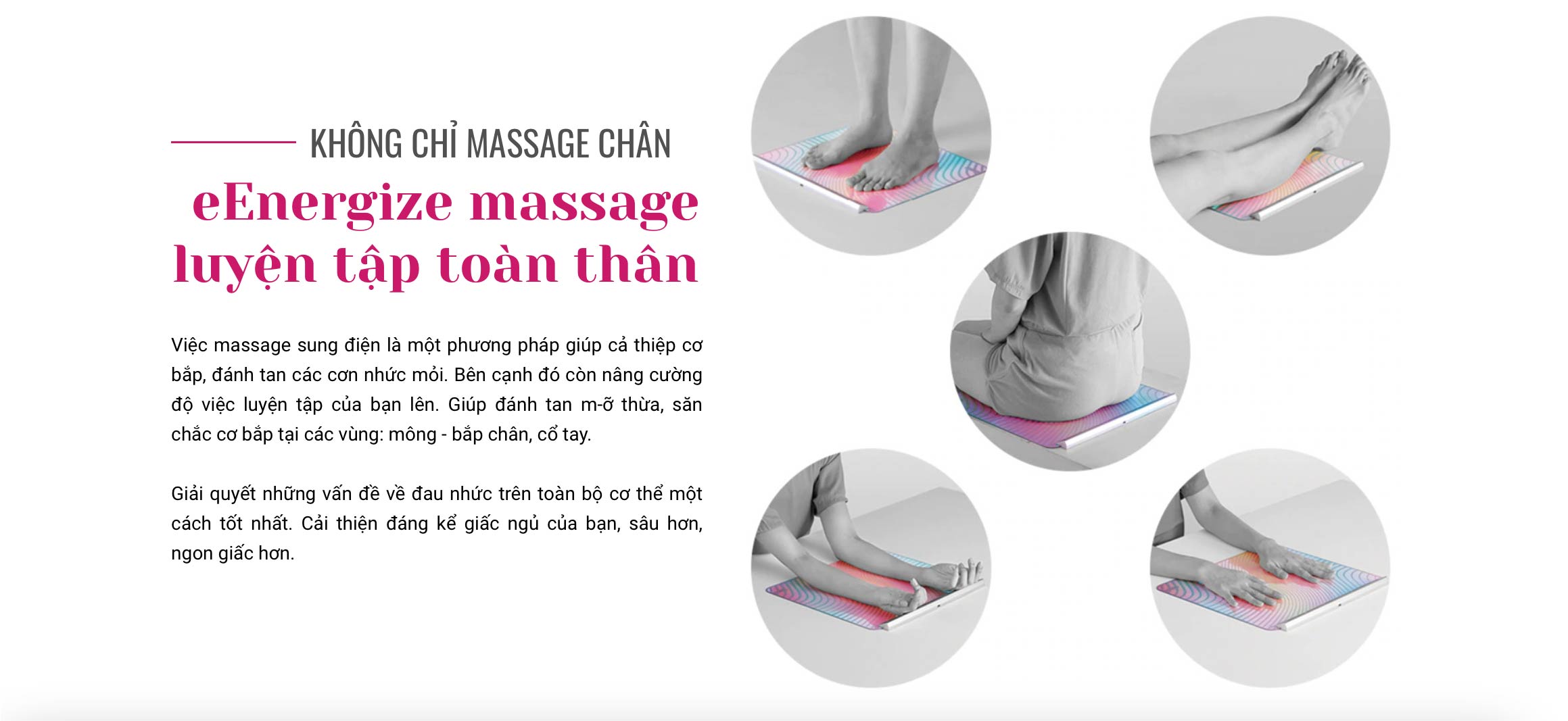 Máy massage xung điện OKIA eEnergize KWH975