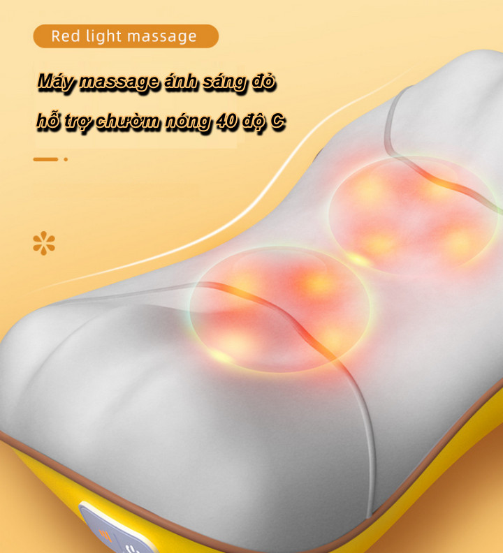 Gối Tựa Massage Nạp Sạc Maxalation Art Cao Cấp - Home and Garden