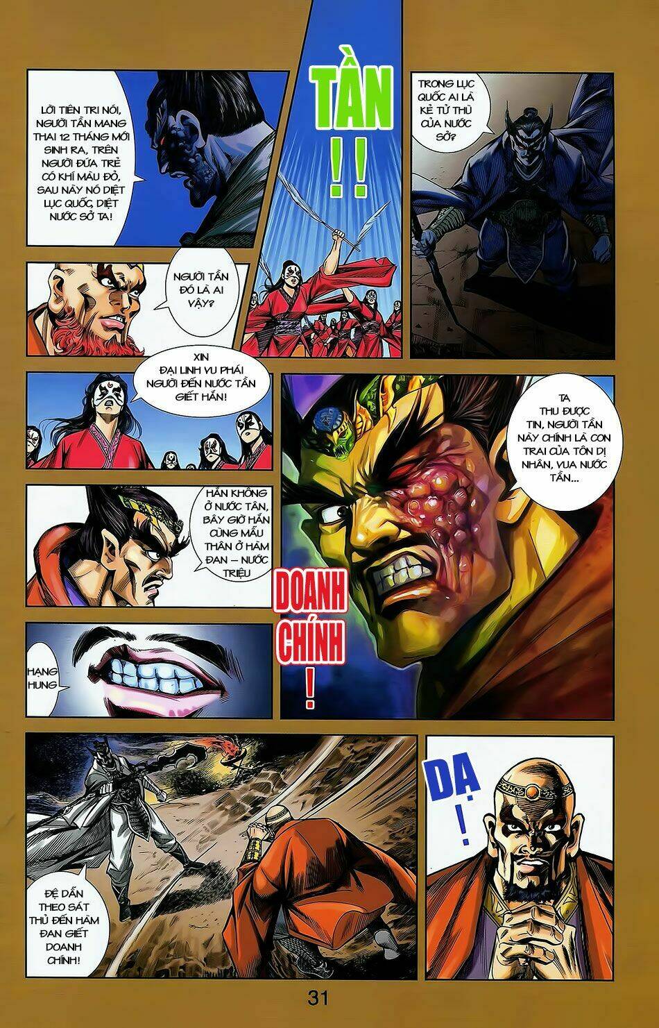 thiên tử truyền kỳ 2 - tần vương doanh chính chapter 1 28