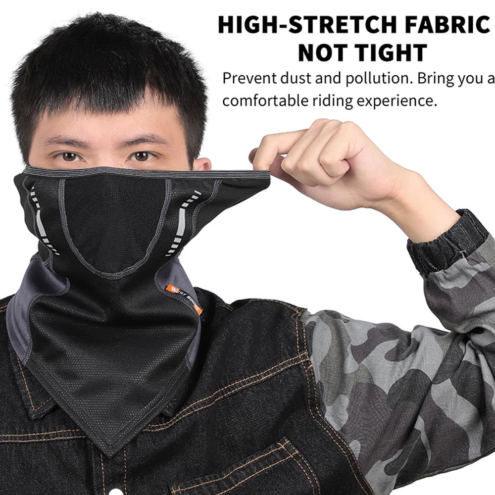 Mặt nạ xe đạp xe nửa mặt, che cổ, chống gió, thoáng khí