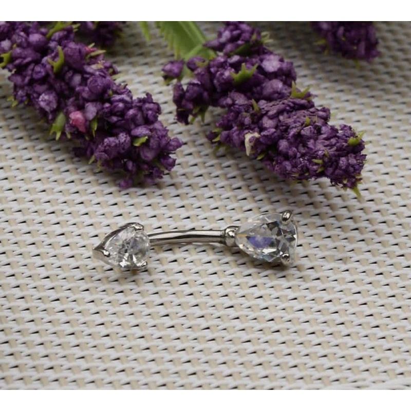 Khuyên Rốn Đá Nhỏ / Khuyên Rốn Đính Đá Cao Cấp