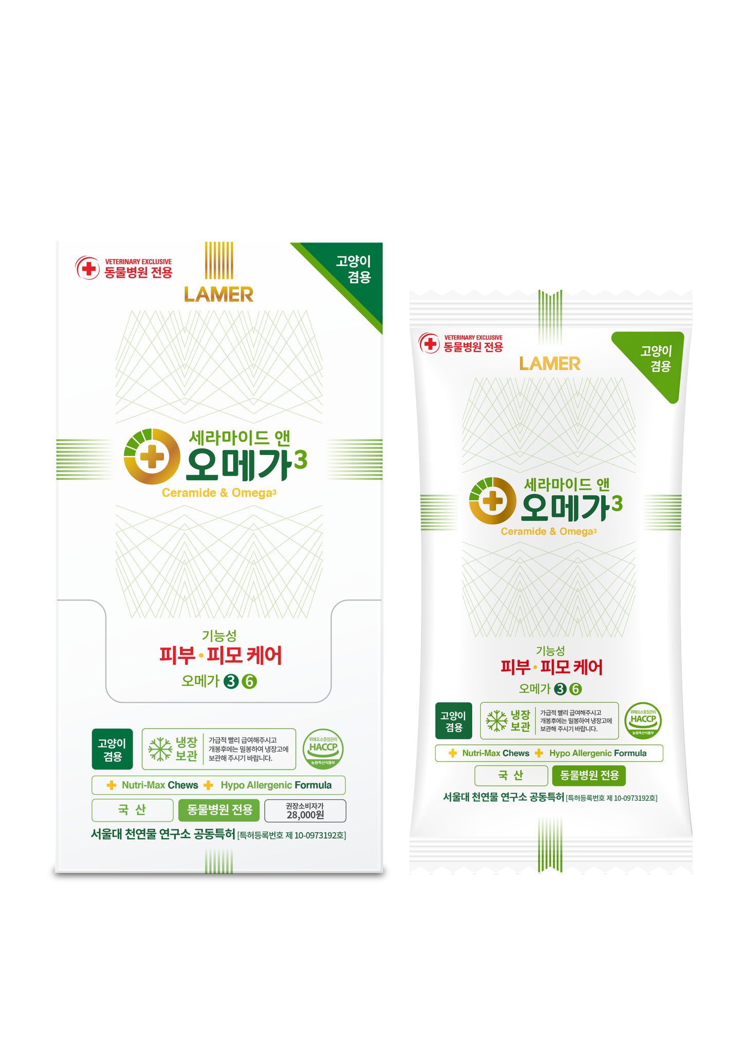 GÓI DINH DƯỠNG BỔ SUNG CHO THÚ CƯNG - LAMER CERAMIDE &amp; OMEGA 3 300G