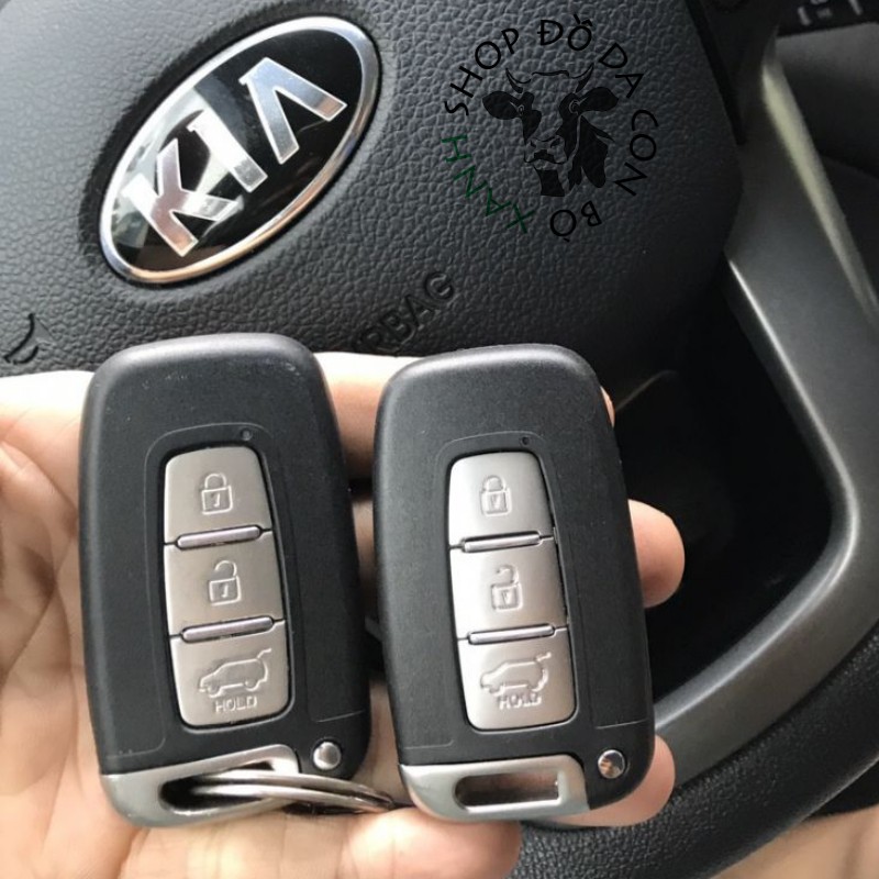 Bao Da dành cho chìa Khoá Kia Morning nhập khẩu 2011-2015, Rio, Sorento, Sportage, Optima, K5 handmade Da Thật 003