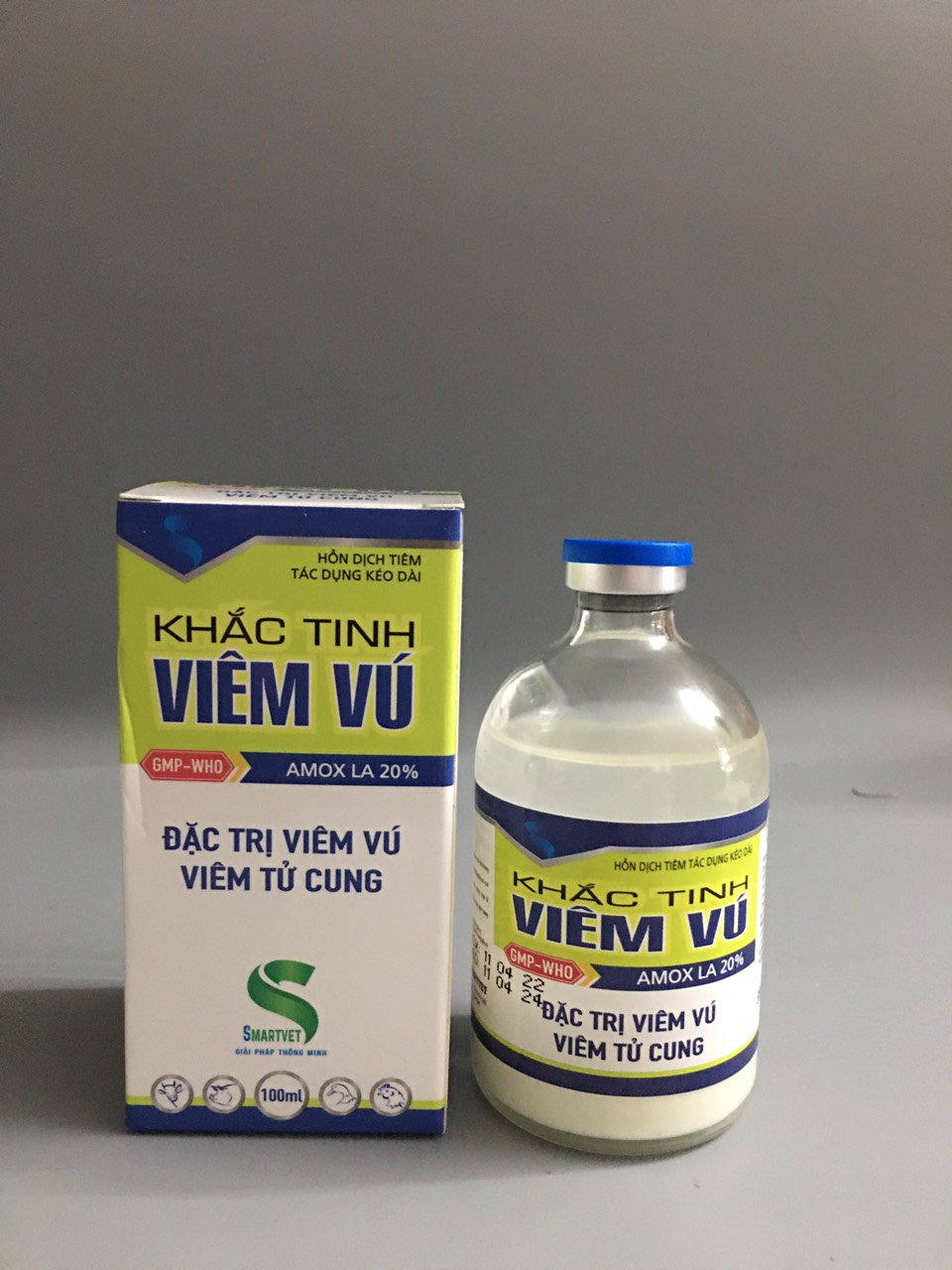 Thuốc thú y, Amox 20% dùng cho chó, mèo, gia súc, gia cầm