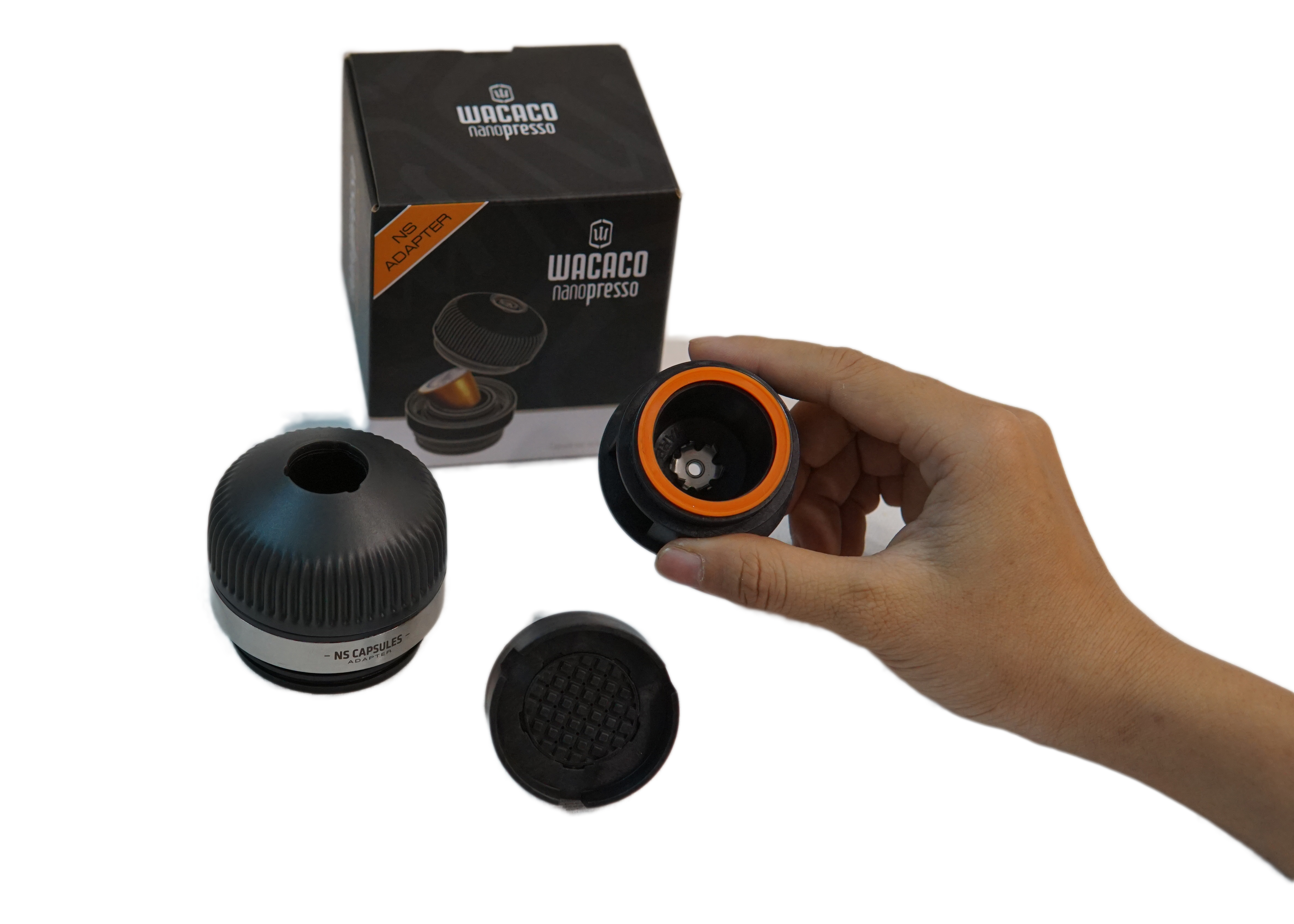 Bộ Chuyển Đổi Cà phê Viên Nén NS Adapter Nanopresso  – Wacaco- Hàng Chính Hãng