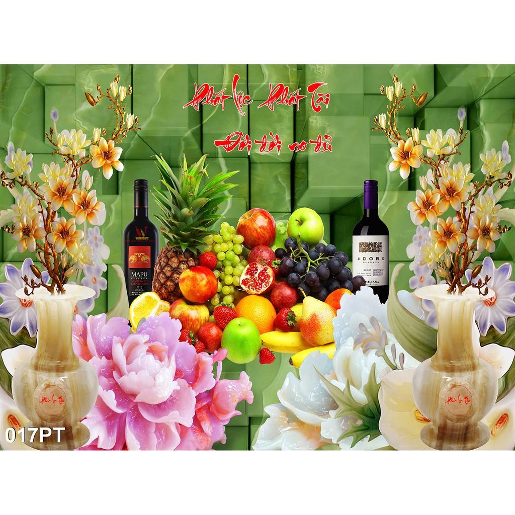 TRANH DÁN TƯỜNG 3D PHÒNG THỜ GIA TIÊN KÍCH THƯỚC LỚN - TRANH DÁN BÀN THỜ - TRANH PHÒNG THỜ ĐẸP KHỔ LỚN