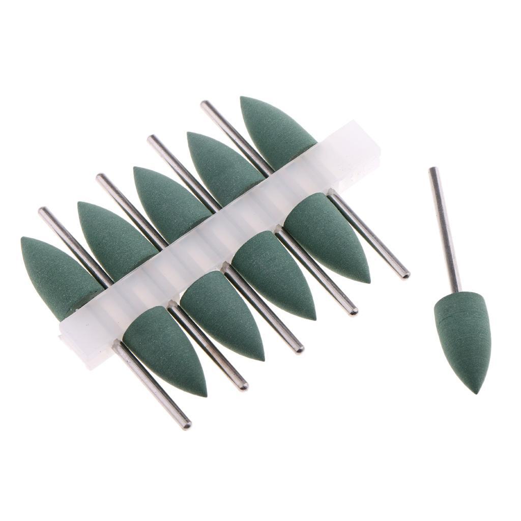 10 Pieces 2.35mm Resin Base Burs Rotary Drill Polisher Set