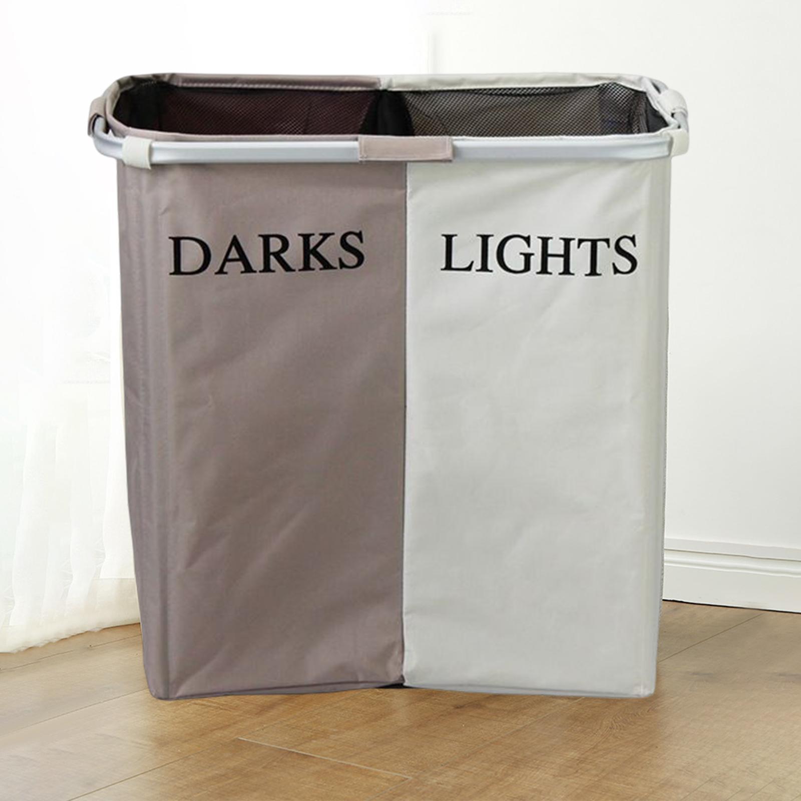 Foldable Laundry Basket Dirty Clothing Storage Bucket