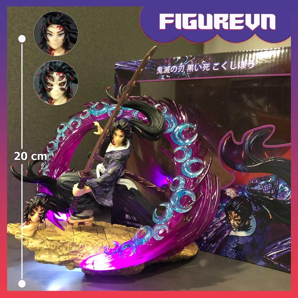 Mô hình Thượng Nhất Kokushibou 33cm có LED - Kimetsu No Yaiba