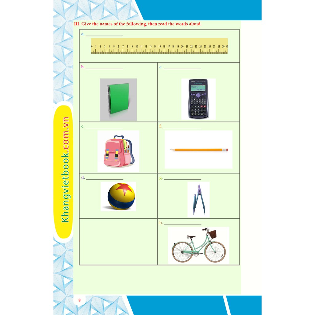 Sách - Bài Tập Tiếng Anh 6