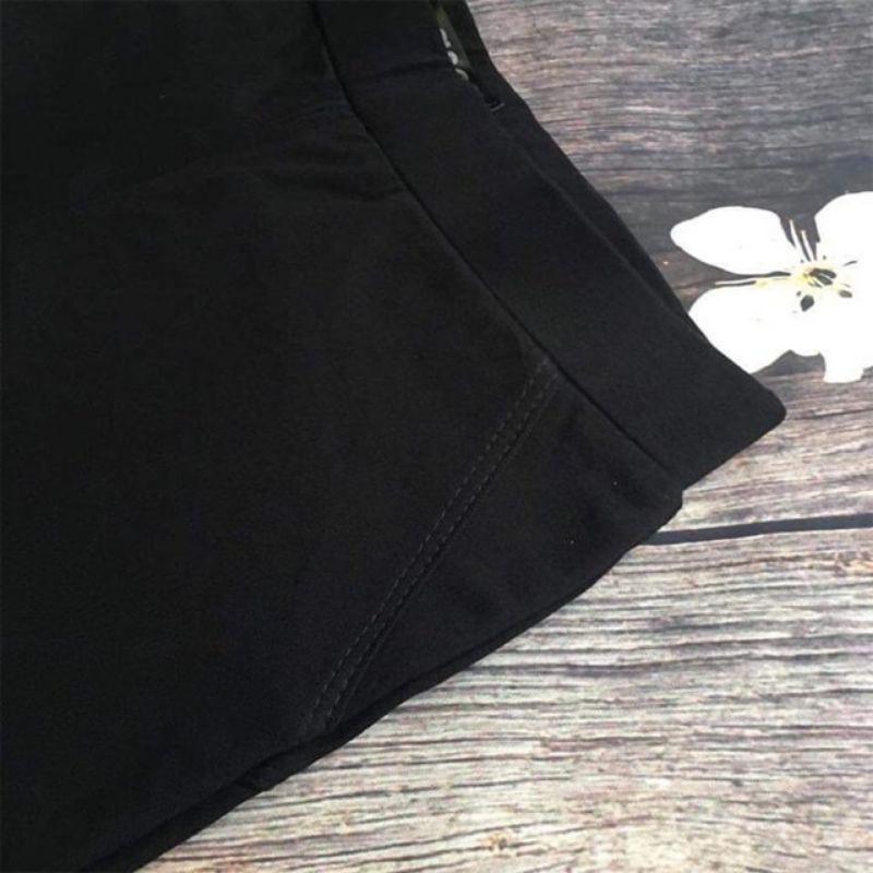 Quần legging đùi Big Size Cho Nữ vải cotton dẻo co dãn 4 chiều siêu thích