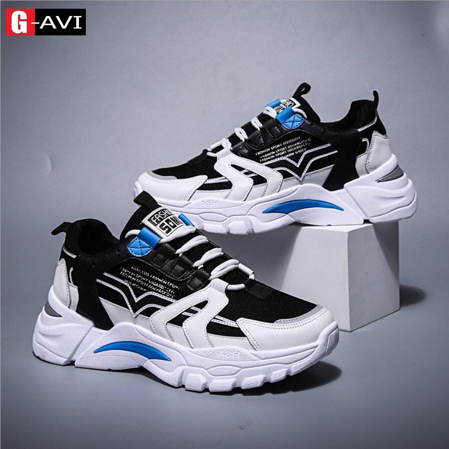 Giày sneaker nam tăng chiều cao mẫu mới phong cách trẻ trung năng động hot trend 2021 AVi364